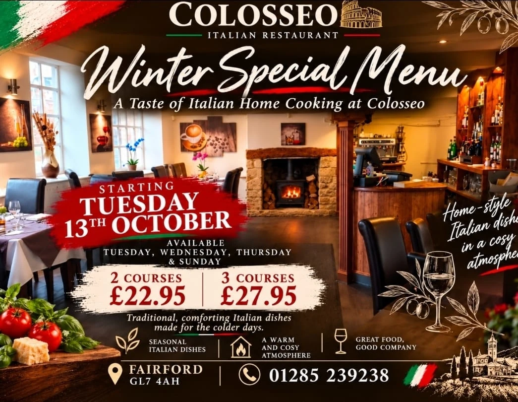 winter 2026 Winter special menu